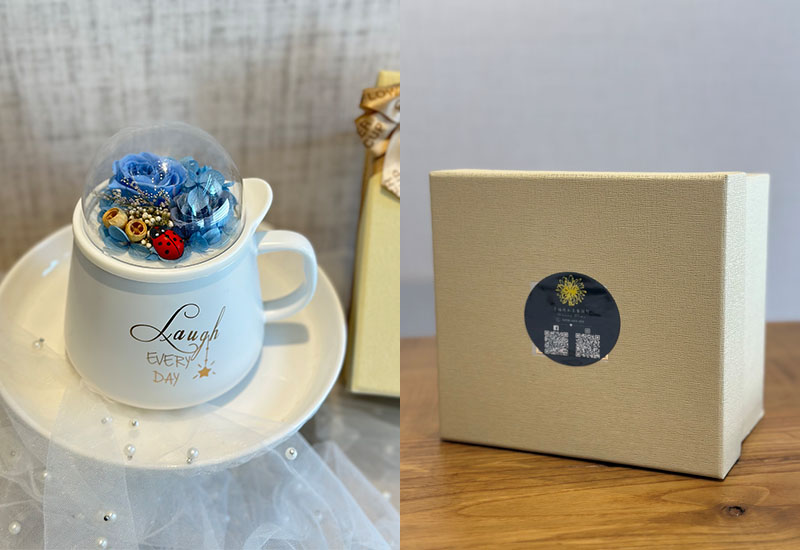 晨光靜語 永生花禮盒